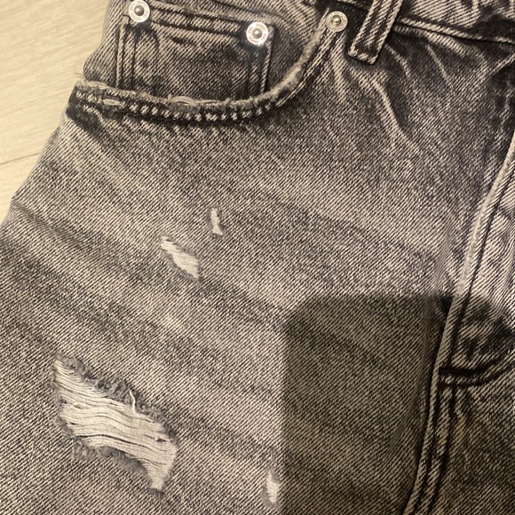 Zara Denim Mini Skirt Size Small - Picture 4 of 5